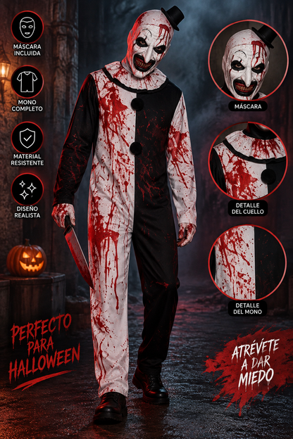 Killer Clown – Disfraz de Payaso Asesino